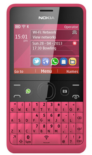 Nokia Asha 210 Розовый