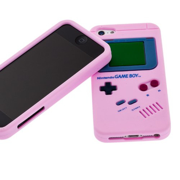 Horny Protectors iP50004 Retro - Carcasa con diseño de Gameboy para iPhone 5, color rosa Cover Pink
