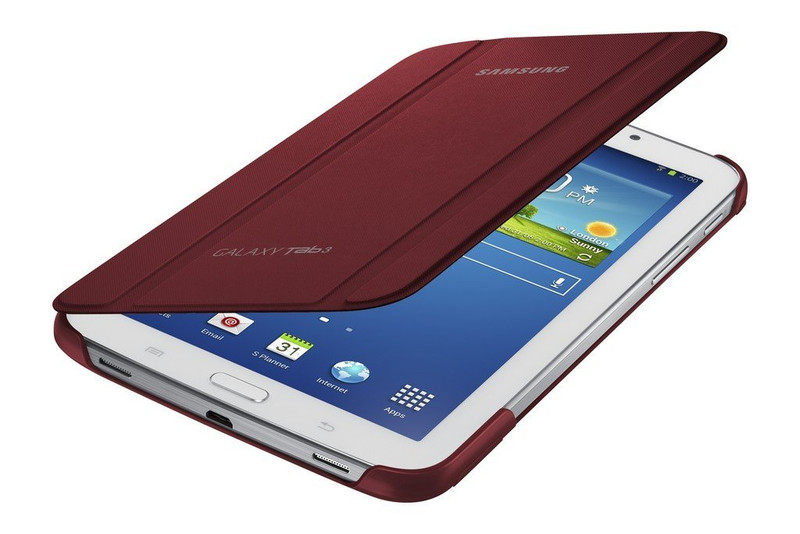 Samsung Book Cover Flip case Red