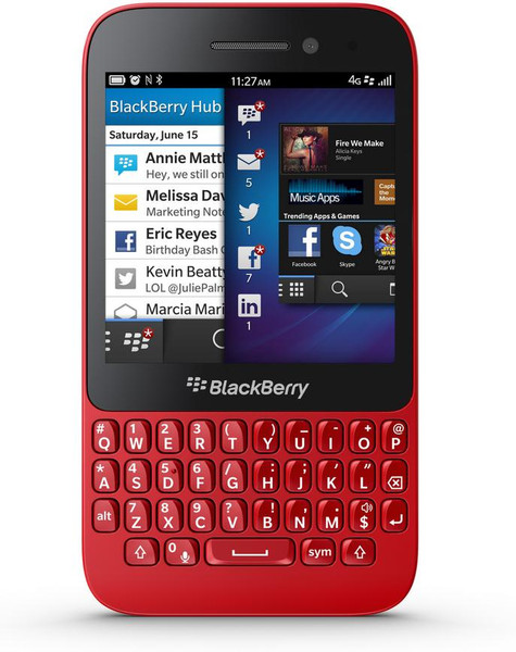 BlackBerry 10 Q5 4G 2ГБ Красный