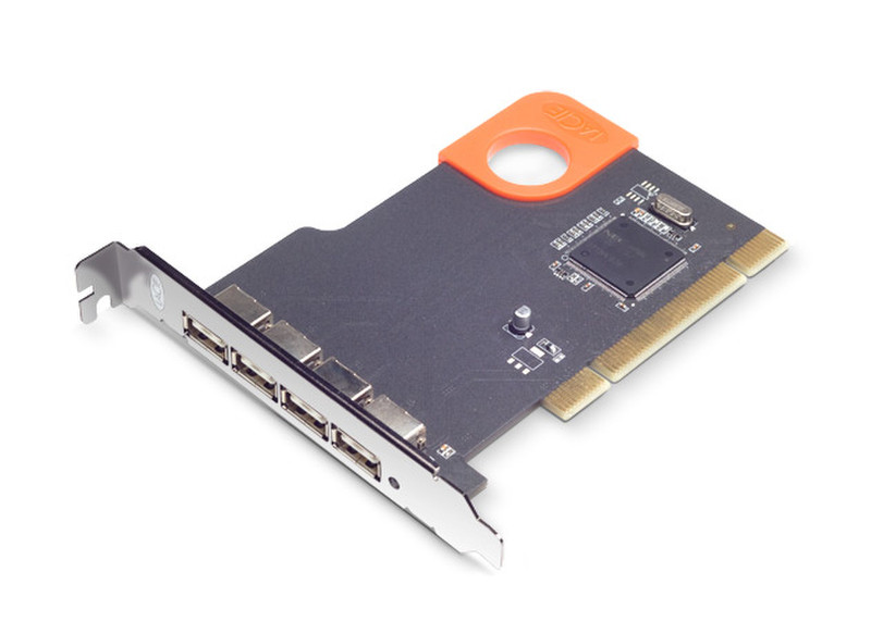 LaCie USB 2.0 PCI Card, Design by Sismo / 10 pack интерфейсная карта/адаптер