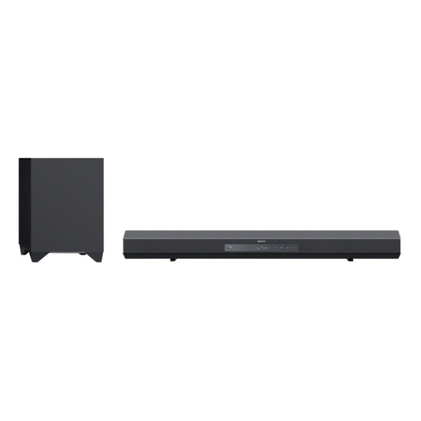 Sony HT-CT260H Проводной и беспроводной 2.1 300Вт Черный динамик звуковой панели