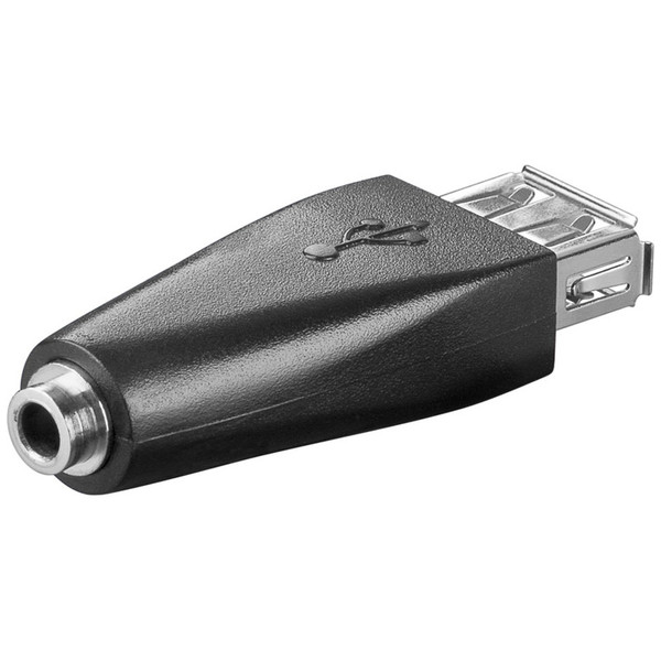 Wentronic USB 3.5mm USB A Schwarz