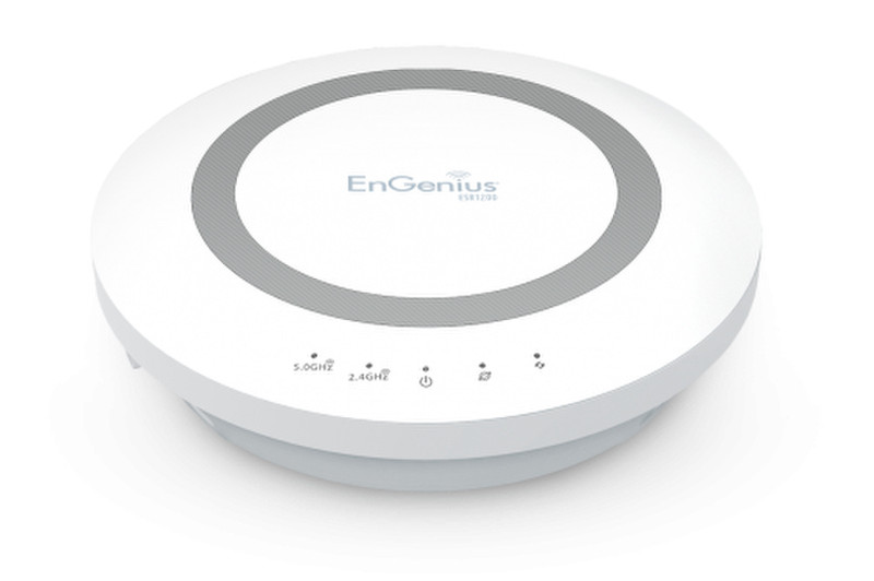 EnGenius ESR1200 Dual-Band (2,4 GHz/5 GHz) Gigabit Ethernet Weiß WLAN-Router