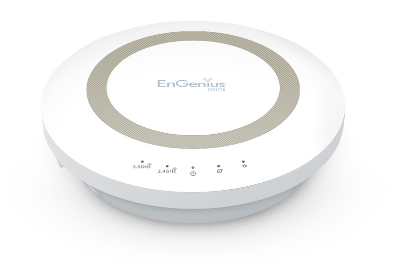 EnGenius ESR1750 Dual-band (2.4 GHz / 5 GHz) Gigabit Ethernet Белый