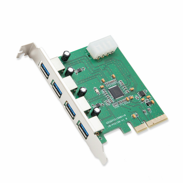 SYBA SI-PEX20148 Eingebaut USB 3.0 Schnittstellenkarte/Adapter