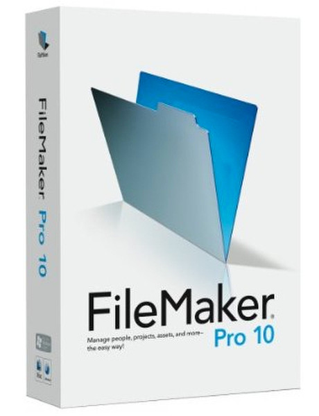 Filemaker Pro 10, EDU, NL, CD, 5u Pack