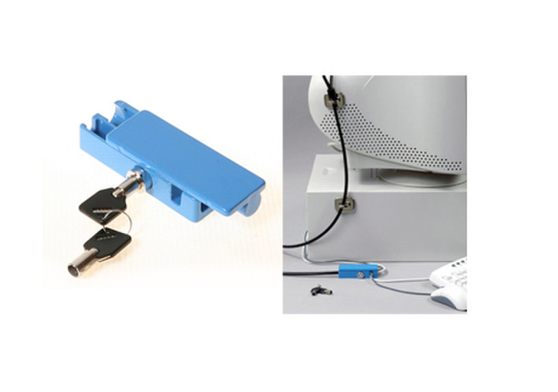 Noble NG100CT2 Black,Blue cable lock