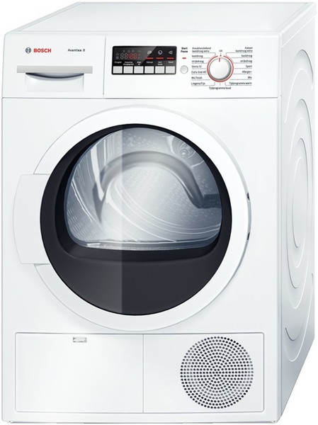 Bosch WTB86202NL freestanding Front-load 8kg B White tumble dryer