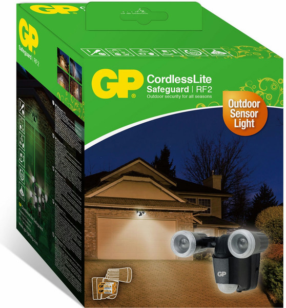GP Lighting 060659-LAB1 Outdoor wall lighting LED Черный