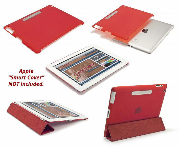 Devicewear Union 9.7Zoll Cover case Rot