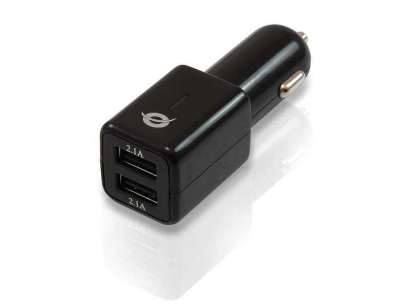 Conceptronic 2-Port USB Car Charger 4.2A