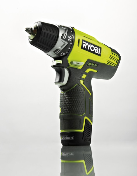 Ryobi .R12DD-LL13S Pistol grip drill Lithium-Ion (Li-Ion) 1.3Ah Black,Yellow