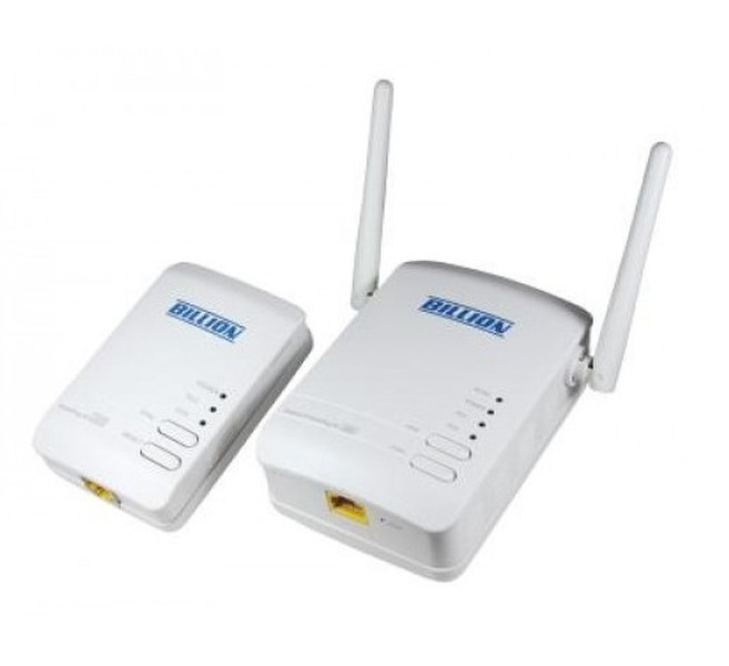 Billion BiPAC P106N 200Mbit/s Ethernet LAN Wi-Fi White 2pc(s) PowerLine network adapter