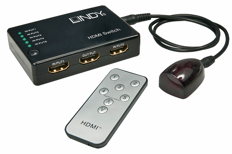 Lindy 38035 HDMI коммутатор видео сигналов