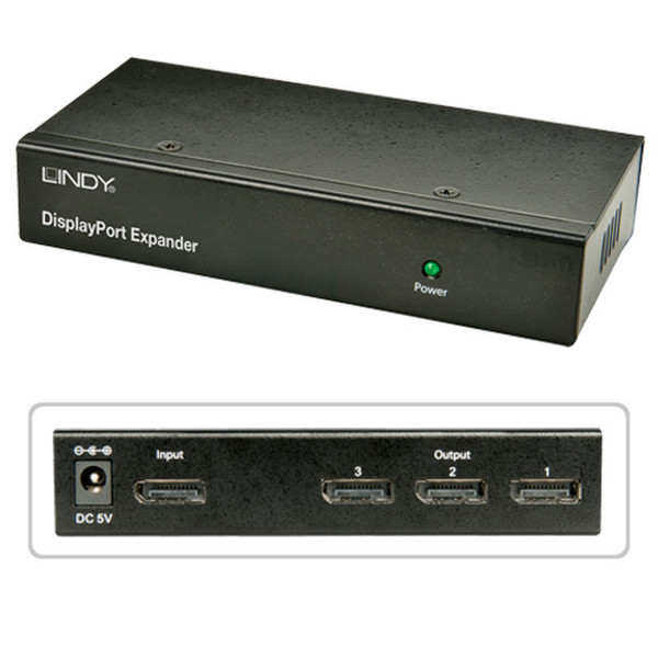 Lindy 38405 DisplayPort video splitter