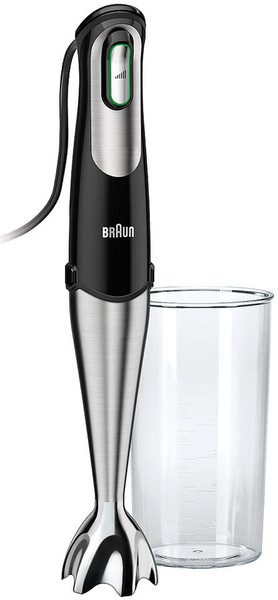 Braun Multiquick 7 MQ700 Soup Immersion blender 0.6L 750W Black,Stainless steel blender