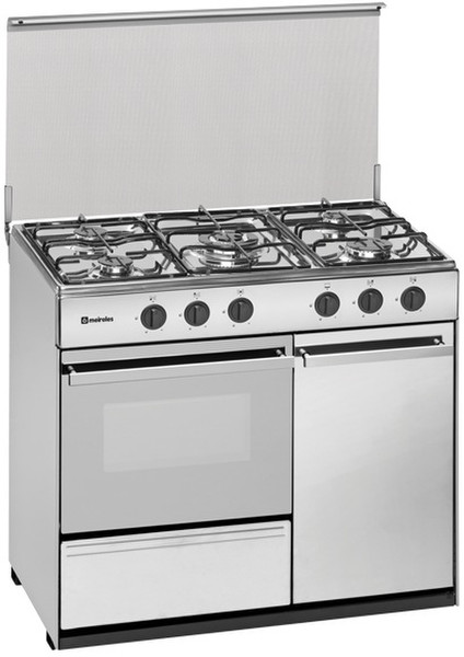 Meireles G 2950 DV Freestanding Gas hob Stainless steel