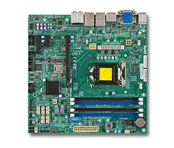 Supermicro X10SLQ Intel Q87 Socket H3 (LGA 1150) Микро ATX материнская плата