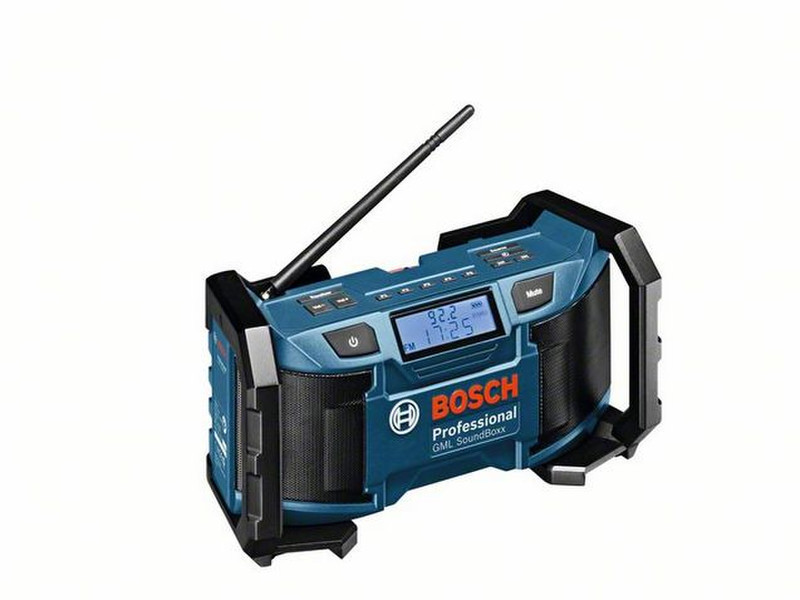 Bosch GML SoundBoxx Professional Черный, Синий радиоприемник