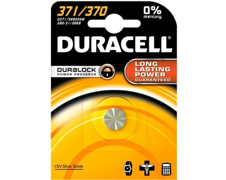 Duracell 371/370 Серебряно-цинковый 1.5В