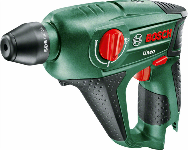 Bosch Uneo Pistol grip drill Lithium-Ion (Li-Ion) 2Ah 1200g Black,Green