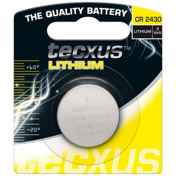 Tecxus CR 2430 Lithium 3V