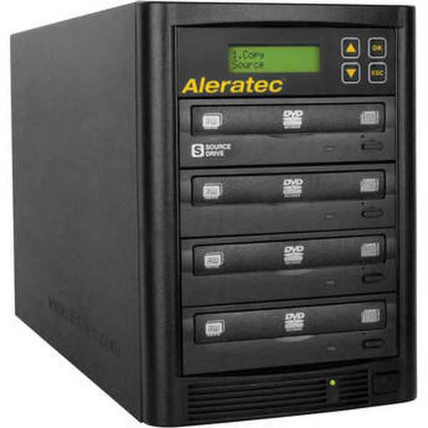 Aleratec 260180 Optical disc duplicator Черный дупликатор носителей информации
