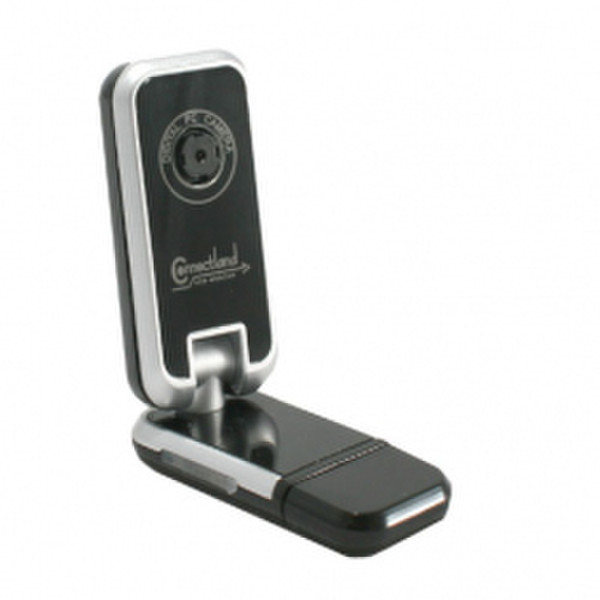 SYBA CL-CAM50001 1.3MP USB 2.0 Black,Silver webcam