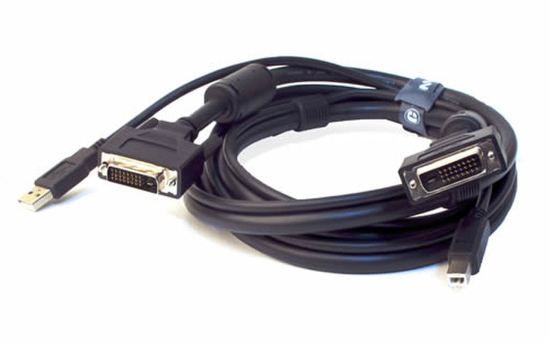 ConnectPRO SDU-06D 1.8m Schwarz Tastatur/Video/Maus (KVM)-Kabel