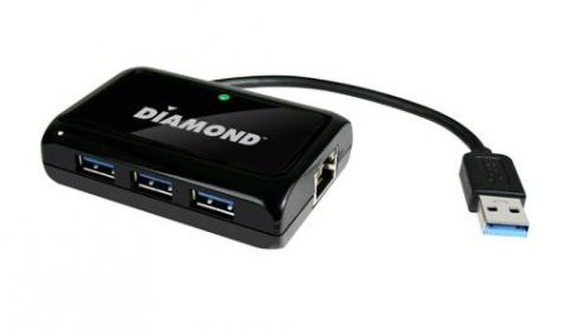 Best Data USB303HE Черный хаб-разветвитель