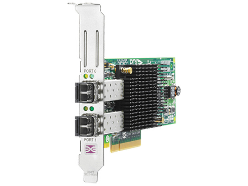 Hewlett Packard Enterprise 82E 8Gb 2-port PCIe Fibre Channel Host Bus Adapter Internal Fiber 8000Mbit/s