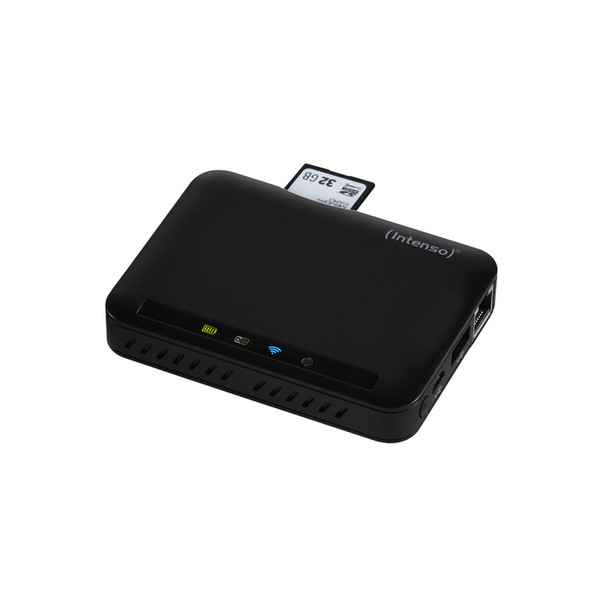 Intenso Memory 2 Move MAX Wi-Fi Black card reader