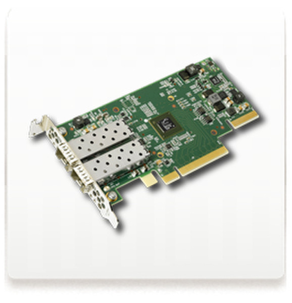 Solarflare Communications SFN7122F PCIe 3.0 x8 2x 10GbE Cеребряный кабельный разъем/переходник