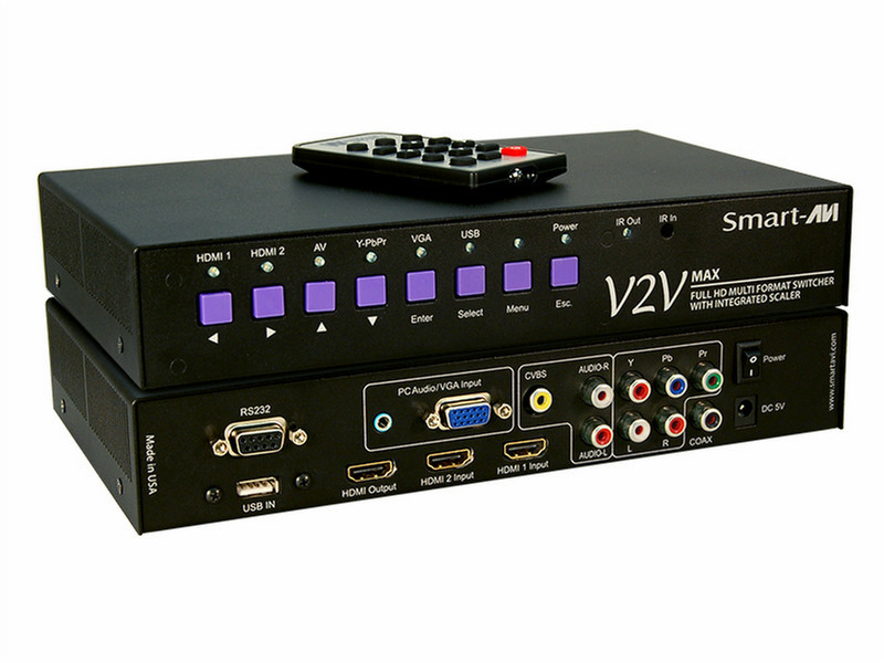 Smart-AVI V2V-MAX коммутатор видео сигналов