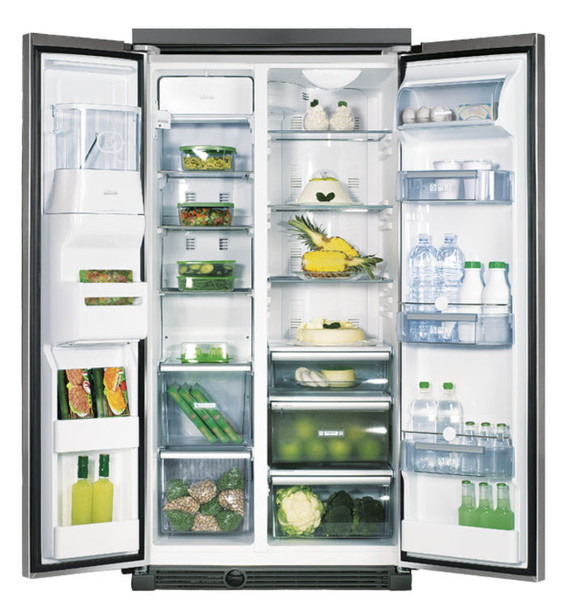 Scholtes SP XRA 602 ENF freestanding 473L A+ Stainless steel side-by-side refrigerator