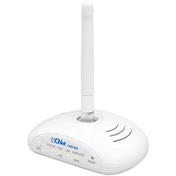 Cnet CQR-980 Schnelles Ethernet Weiß WLAN-Router