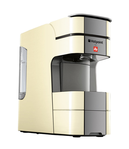 Hotpoint CM HPC GC0 H freestanding Fully-auto Pod coffee machine 0.8L 1cups Cream coffee maker