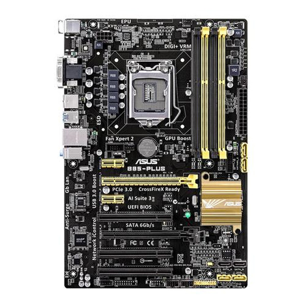 ASUS B85-PLUS Intel B85 Socket H3 (LGA 1150) ATX материнская плата
