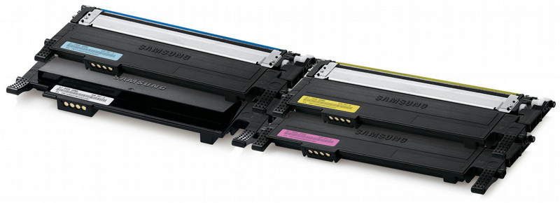 Samsung CLT-P406C Тонер Черный, Бирюзовый, Маджента, Желтый тонер и картридж для лазерного принтера