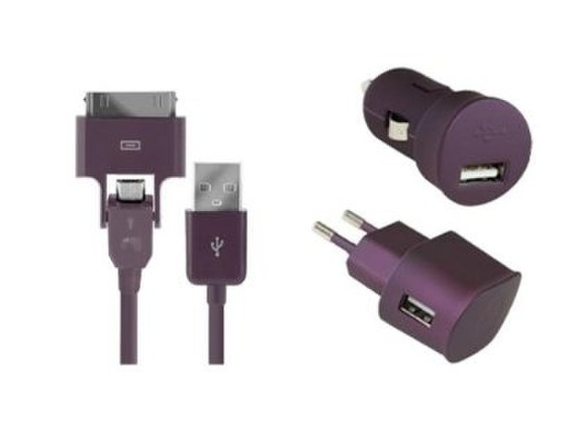Colorblock CBNRJUNIVV Auto,Indoor Purple mobile device charger