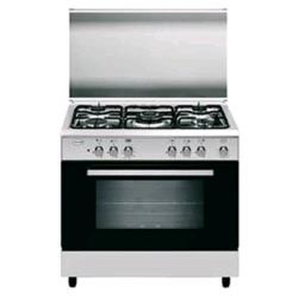 Glem A85MIF3 Freestanding Gas hob Stainless steel cooker