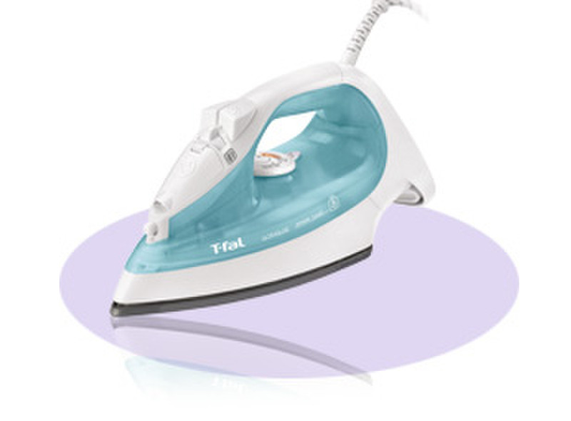 Tefal 3440 Dry & Steam iron 1400Вт Бирюзовый, Белый