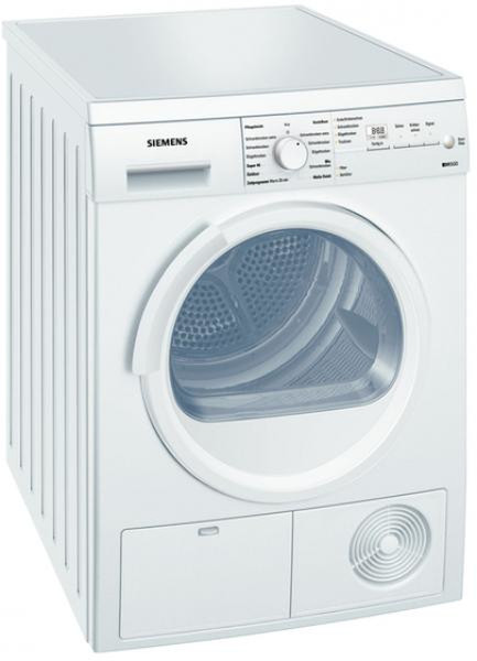 Siemens WT46E30A Freistehend Frontlader 8kg B Weiß Wäschetrockner