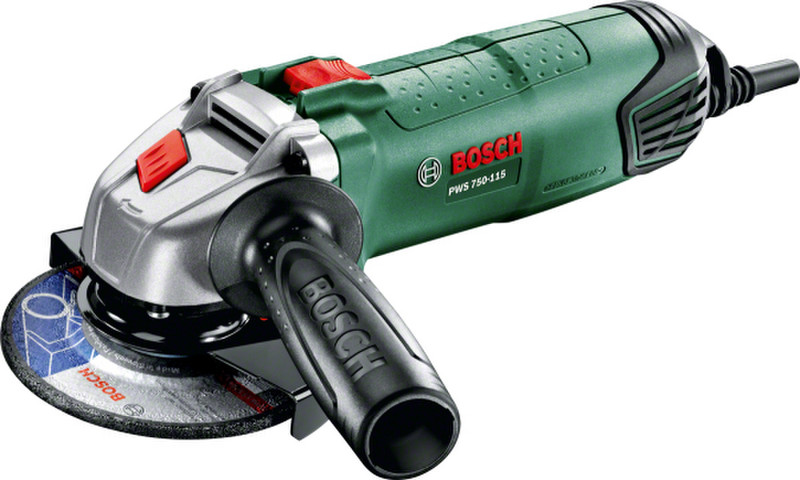 Bosch PWS 750-115 1200RPM 115mm 1800g angle grinder
