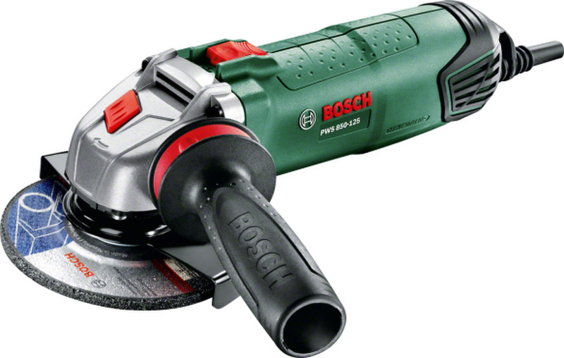 Bosch PWS 850-125 850W 12000RPM 125mm 1840g angle grinder