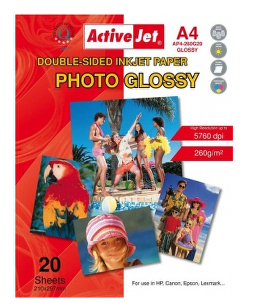 ActiveJet EXPACJPAP0012 фотобумага