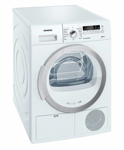 Siemens WT46B281NL Freistehend Frontlader 7kg B Weiß Wäschetrockner