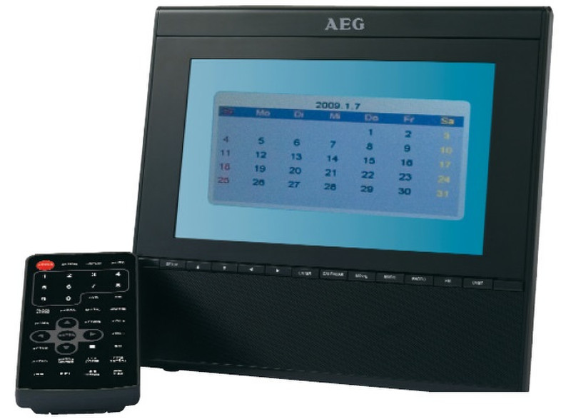 AEG CTV 4910 7Zoll LCD Schwarz Tragbarer Fernseher