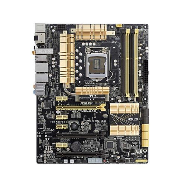 ASUS Z87-Deluxe Intel Z87 Socket H3 (LGA 1150) ATX motherboard